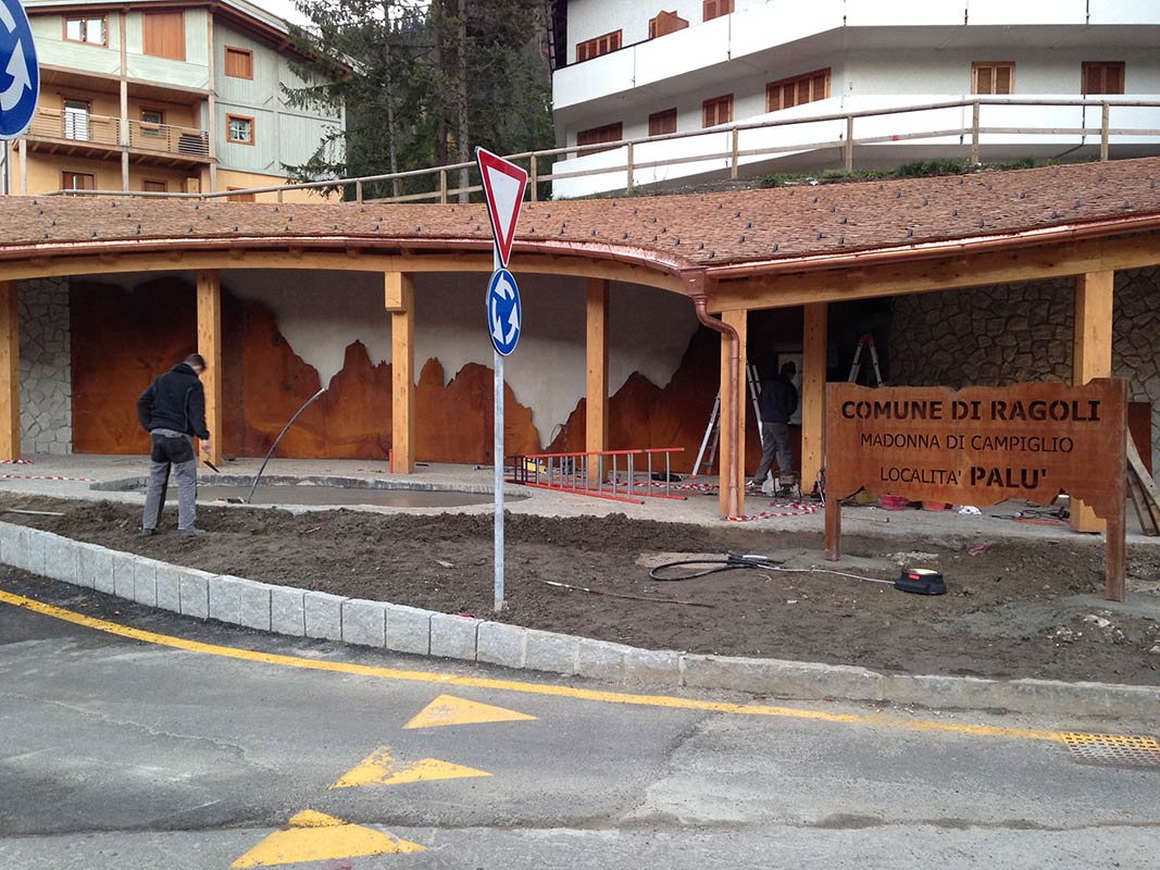 Opere in acciaio Corten